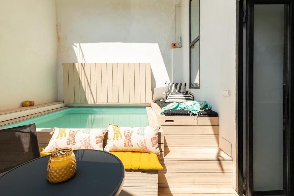Apartament Cozy Loft Patio+Pool +Wifi Walencja Zewnętrze zdjęcie