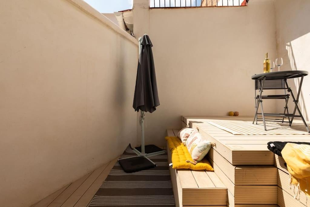 Apartament Cozy Loft Patio+Pool +Wifi Walencja Zewnętrze zdjęcie