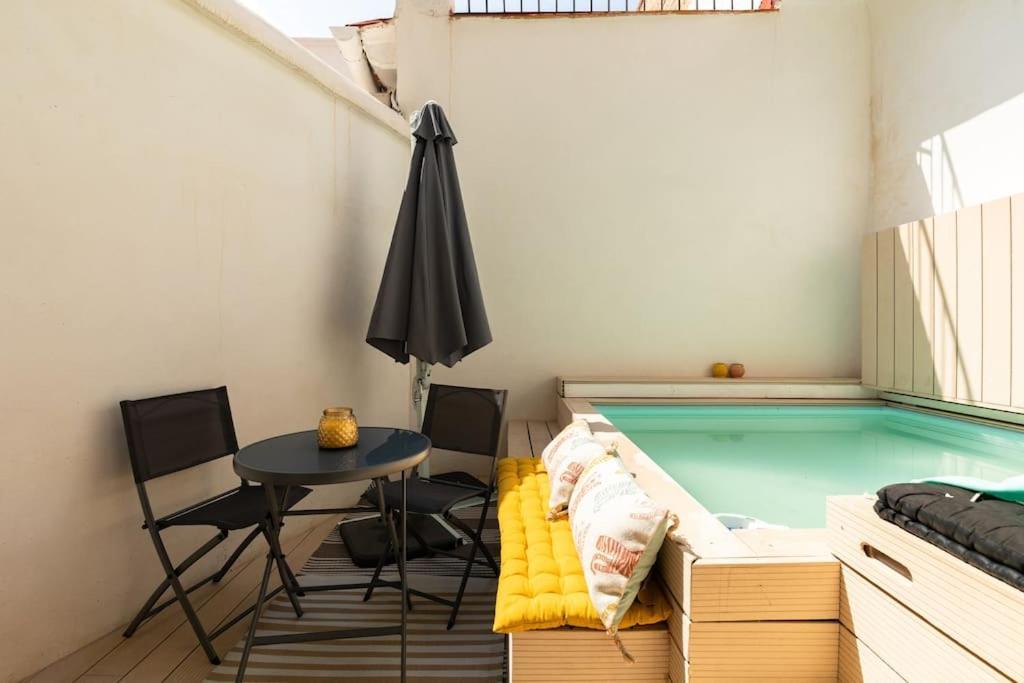 Apartament Cozy Loft Patio+Pool +Wifi Walencja Zewnętrze zdjęcie