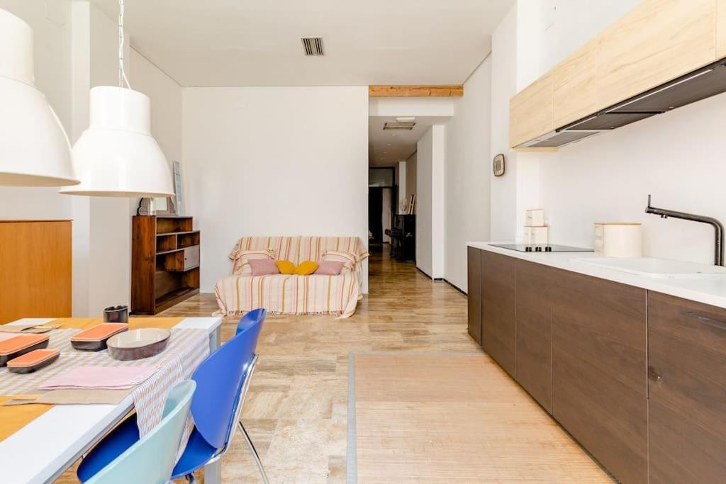 Apartament Cozy Loft Patio+Pool +Wifi Walencja Zewnętrze zdjęcie